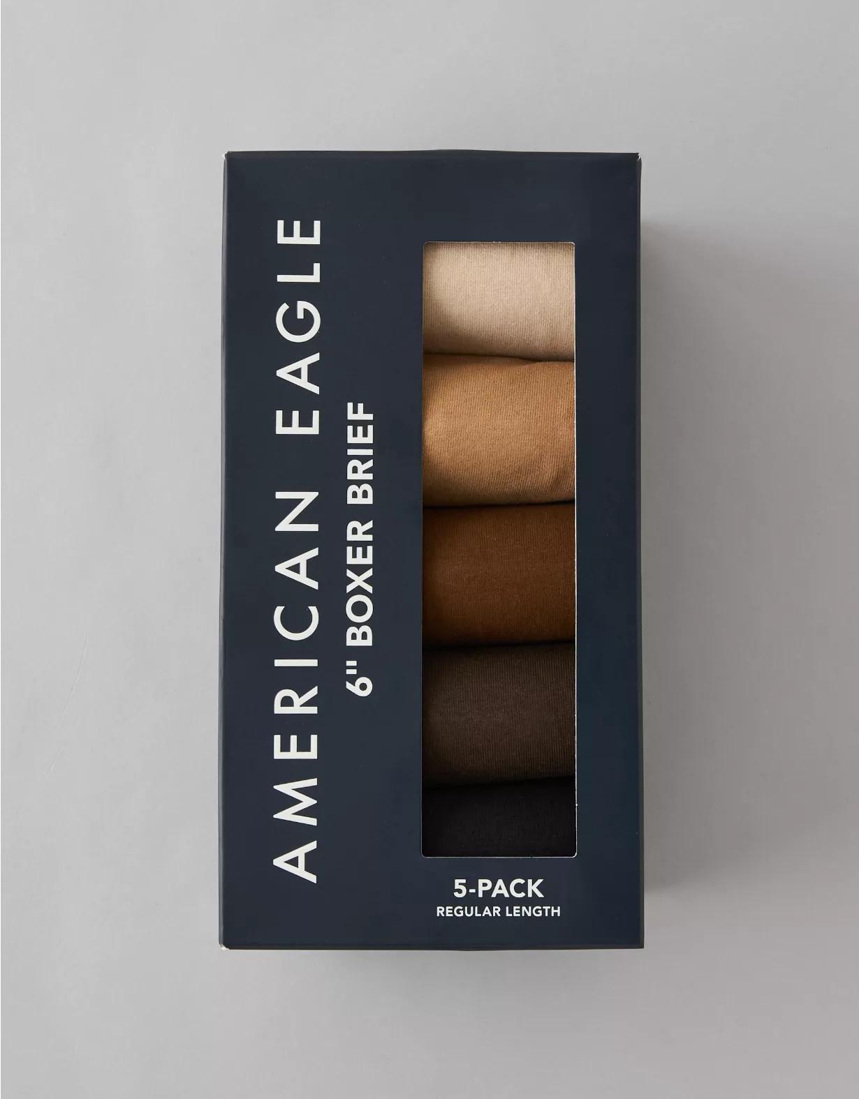 AEO Men's 6" Classic Boxer Brief 5-Pack Product Image