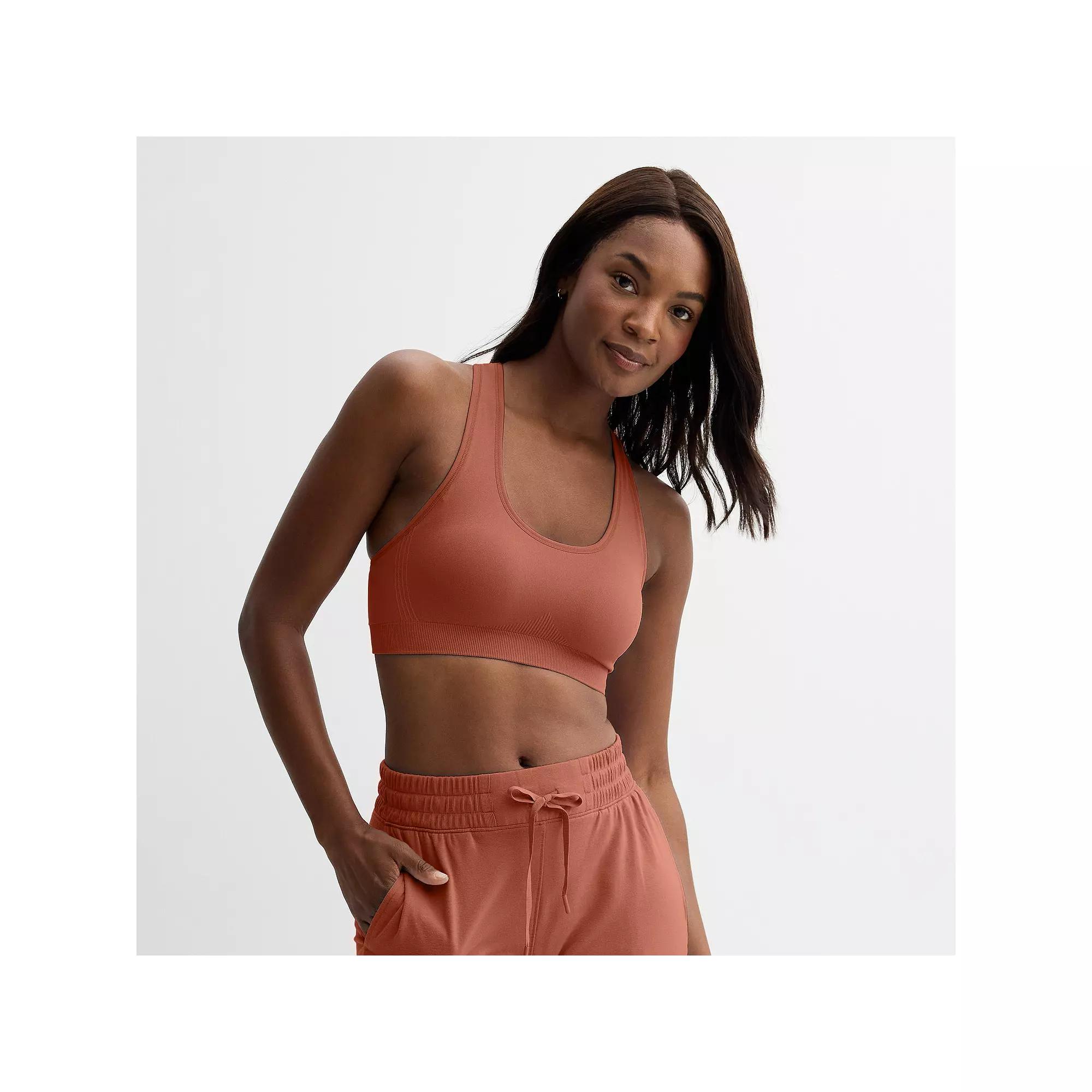 Tek Gear® Seamless Low-Impact Sports Bra, Women's,  Product Image