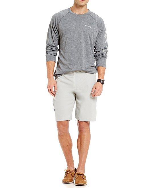 Columbia PFG Terminal Tackle Heather Long-Sleeve Rashguard T-Shirt Product Image