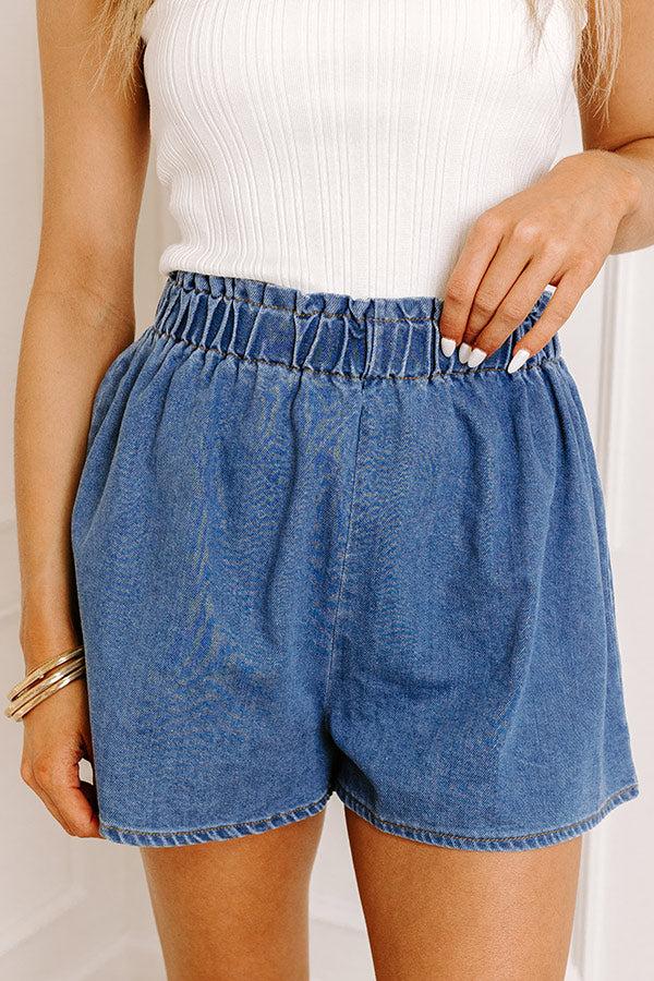 The Chelsea High Waist Shorts Product Image