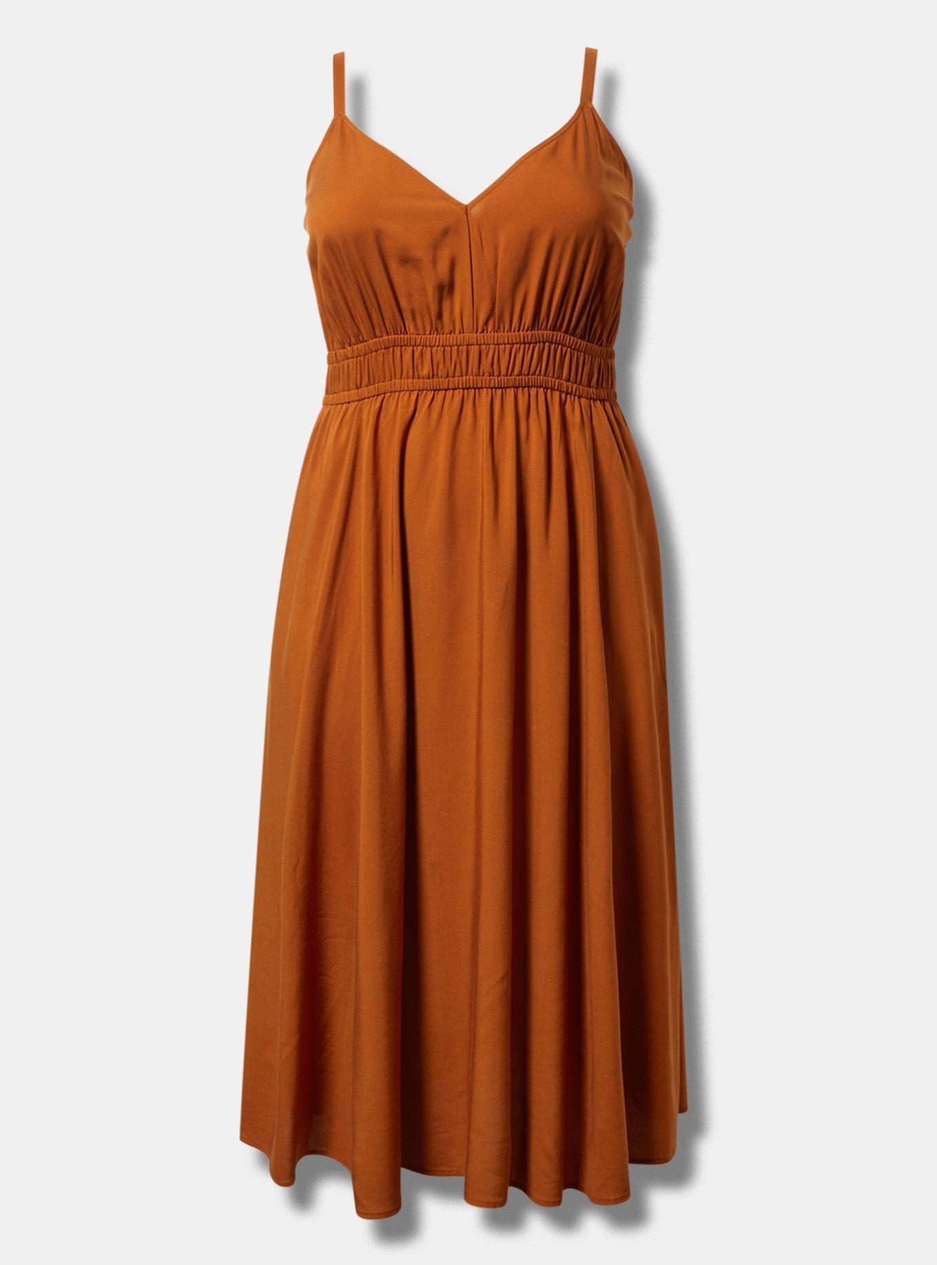 Midi V-Neck Dress Product Image