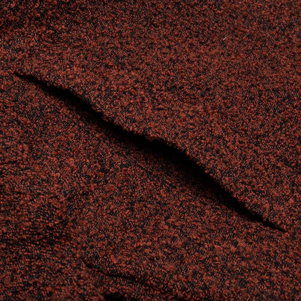 Faux Suede Jacket - Black Male Product Image