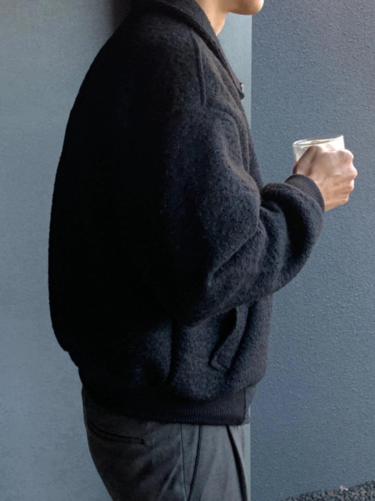 RT No. 18253 WOOLEN ZIP COLLAR JK Product Image