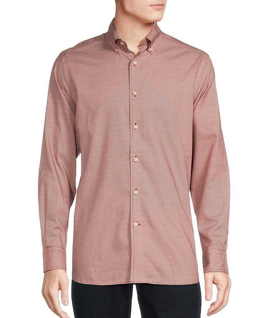 Cremieux Blue Label Twill Printed Long Sleeve Woven Shirt Product Image
