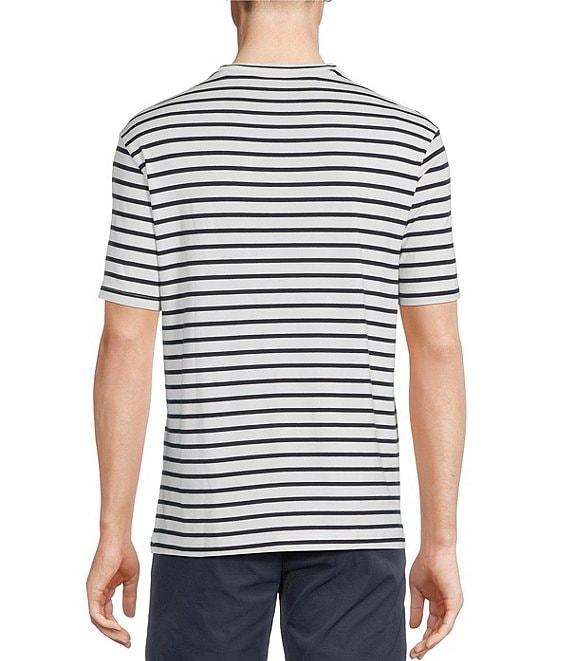 Cremieux Blue Label St. Tropez Collection Striped Crewneck Short Sleeve T-Shirt Product Image