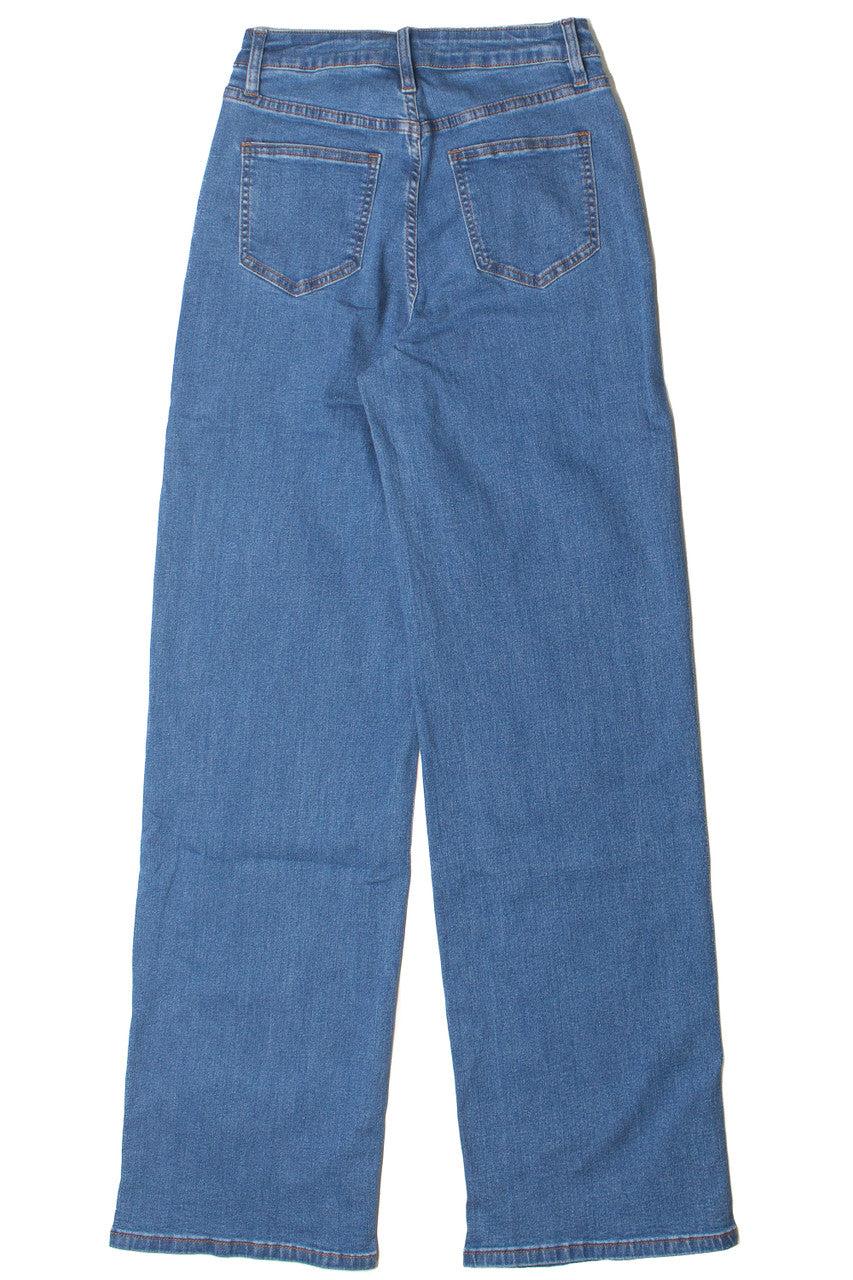 Embroidered Mushroom Jeans Product Image