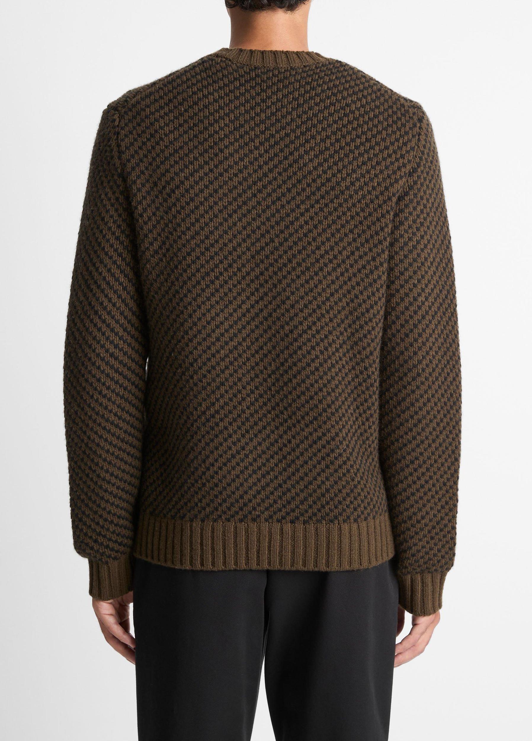 Birdseye Twill Wool-Cashmere Sweater Product Image