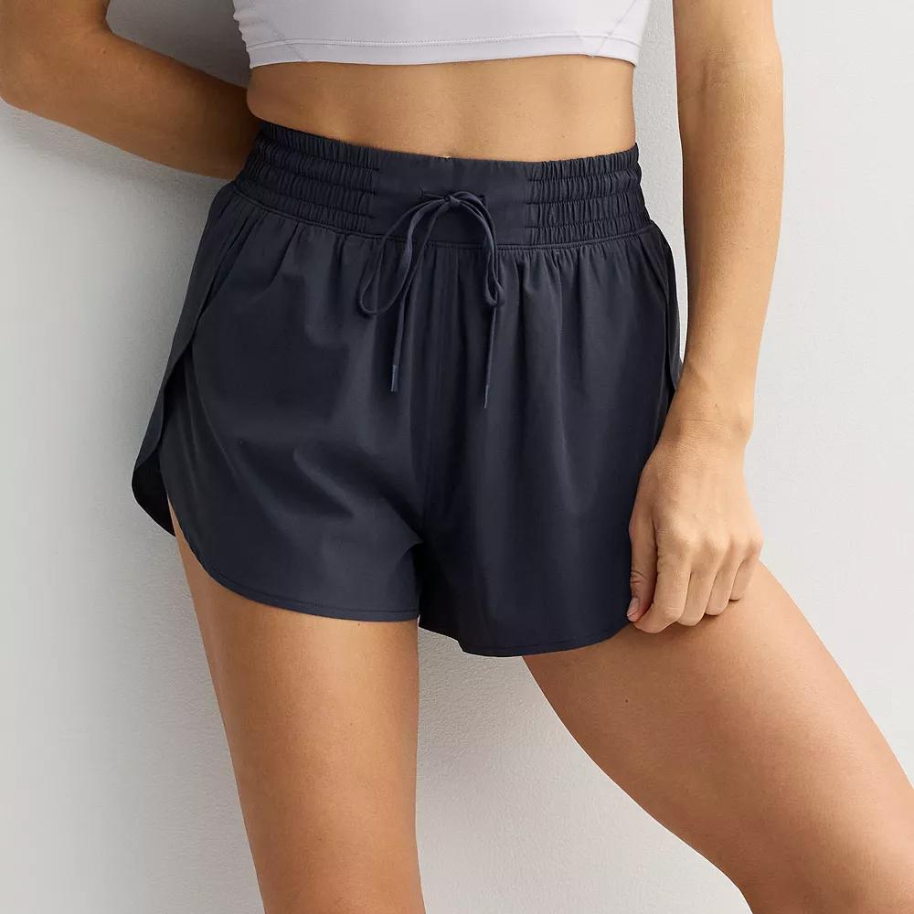 Women's FLX High-Rise Flyaway Run Shorts, Size: Large, Purple Sherry Product Image