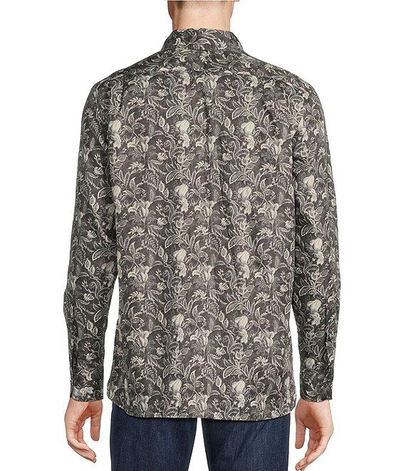 Cremieux Blue Label Floral Print Long Sleeve Woven Shirt Product Image