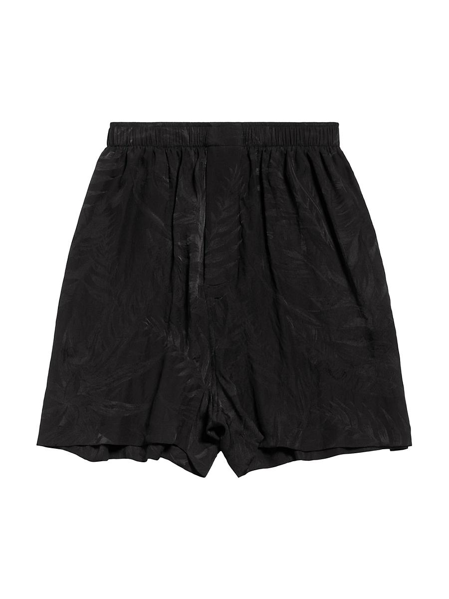 Womens Tropical Flowers Pyjama Shorts Product Image