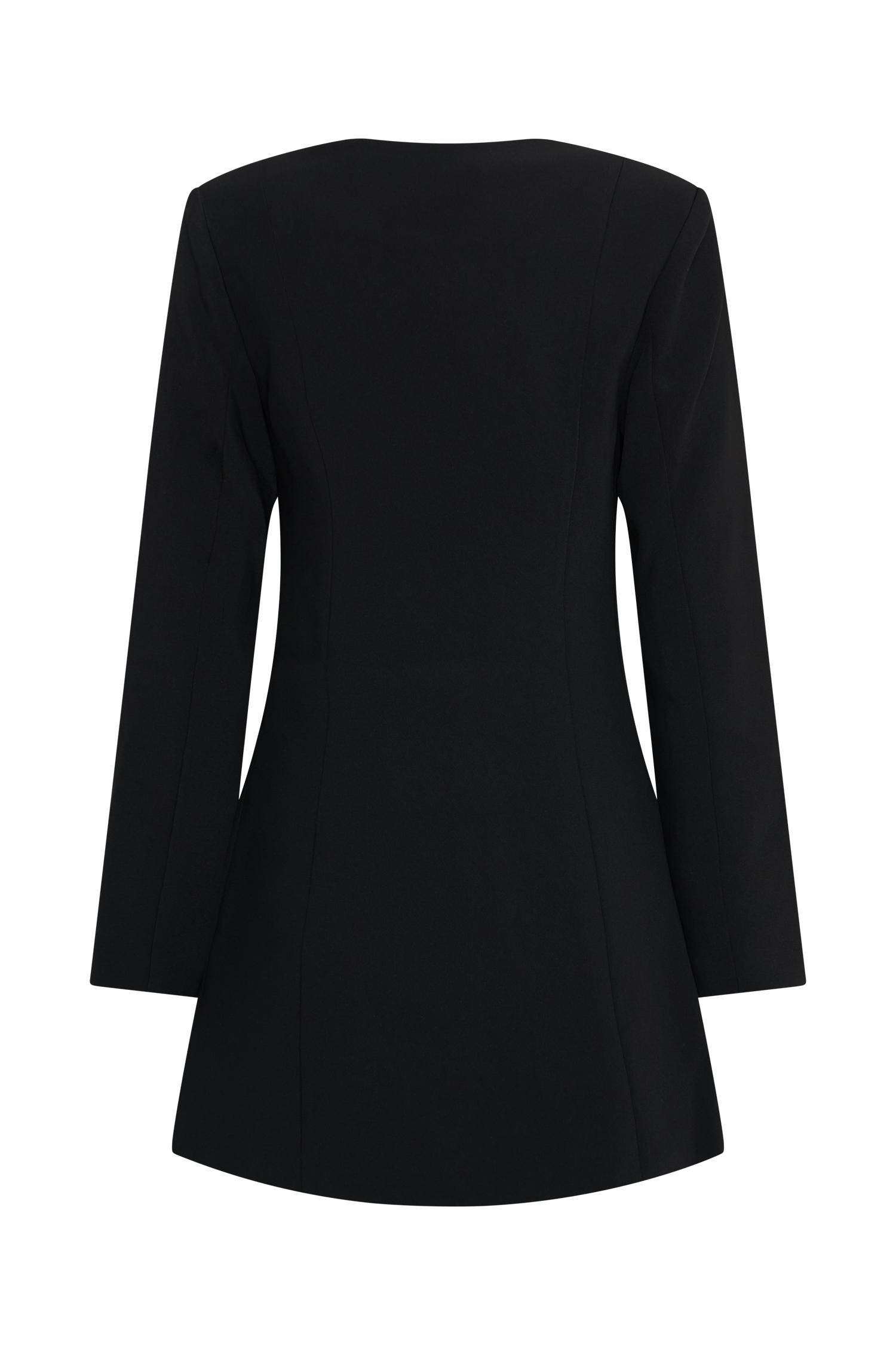 Hurley Long Sleeve Blazer Mini Dress - Black Product Image