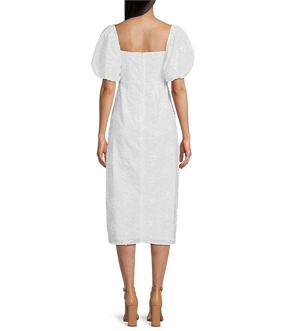 GB Floral Eyelet Midi Dress Product Image