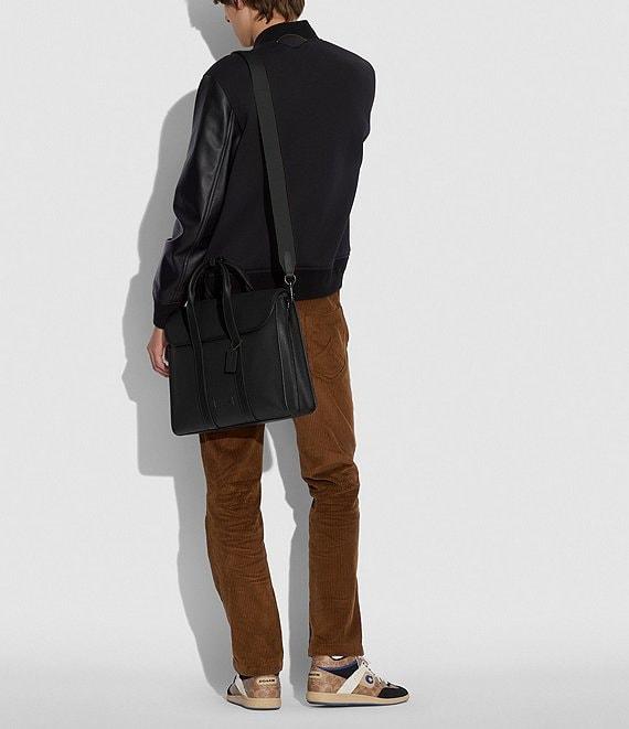 COACH Pebble Leather Gotham Portfolio Briefcase Product Image