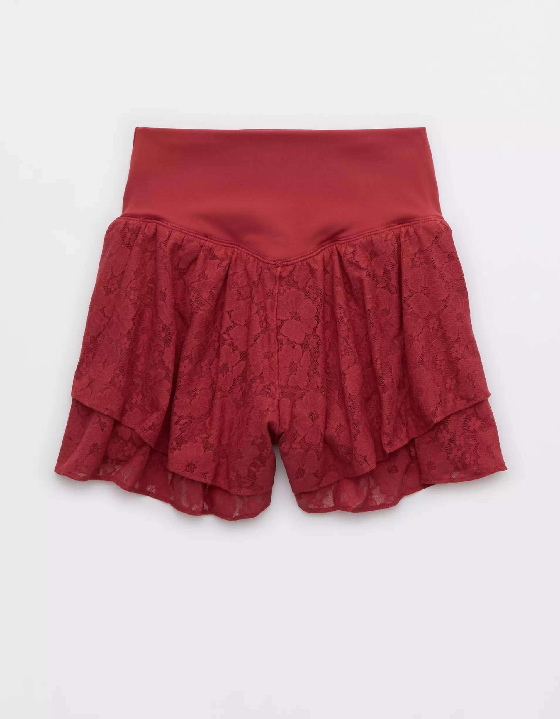 OFFLINE By Aerie Real Me Lace Flowy Short Product Image