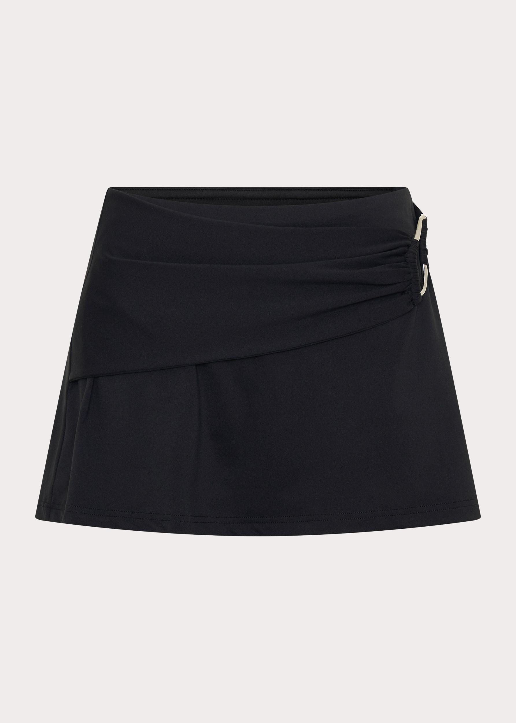 Collab Mini Skirt - Black Product Image