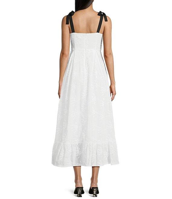 GB Grosgrain Tie Maxi Dress Product Image