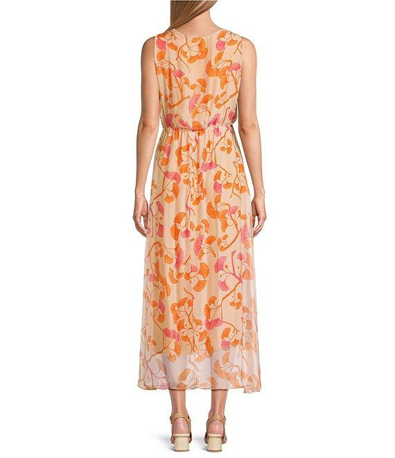 M Made in Italy Surplice Sleeveless Maxi Dress Product Image