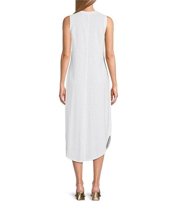 Tommy Bahama Ashby Isles V-Neck Sleeveless Midi Dress Product Image