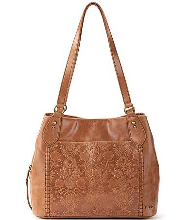 The Sak Melrose Leather Shoulder Satchel Bag Product Image
