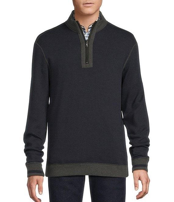 Cremieux Blue Label Reversible Quarter-Zip Pullover Product Image