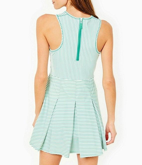 Addison Bay Striped Racquet Performance Dress Product Image