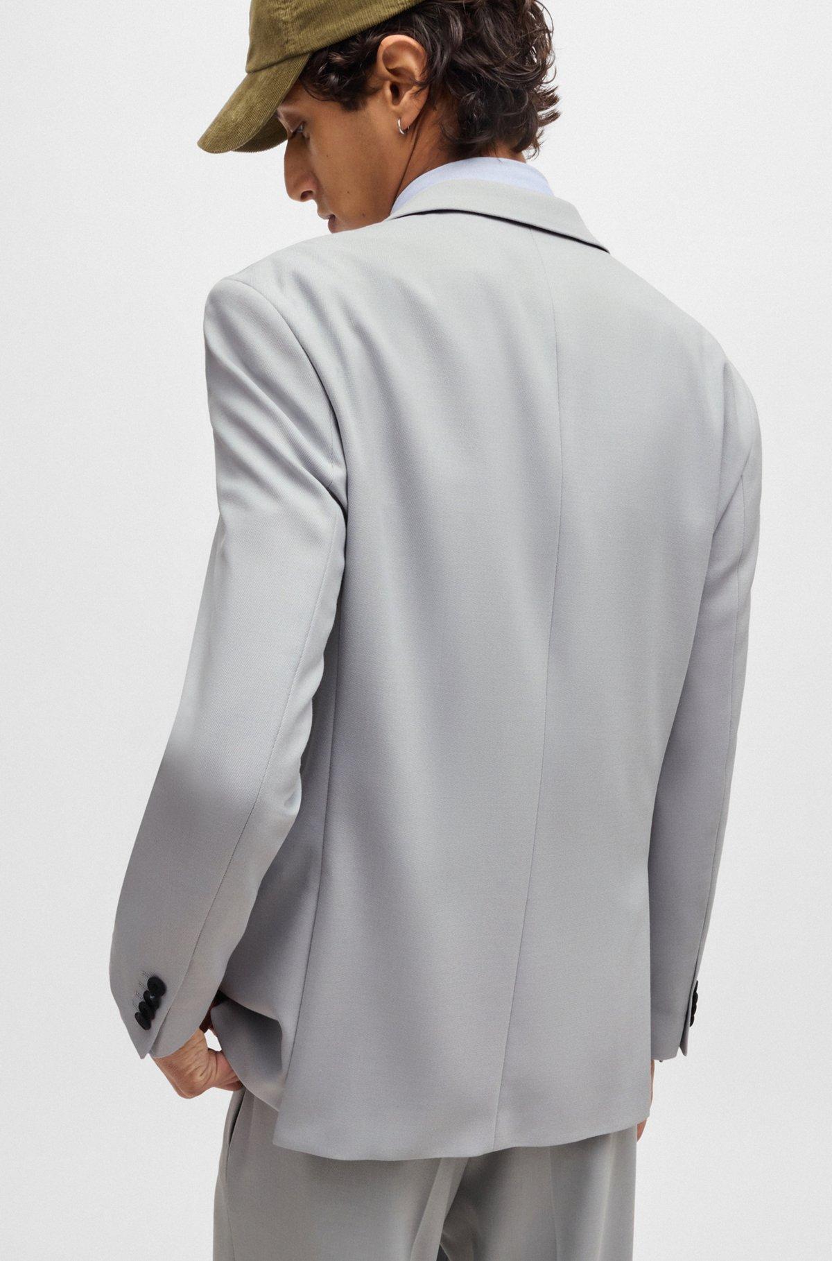 Modern-fit jacket in stretch twill with full lining Product Image