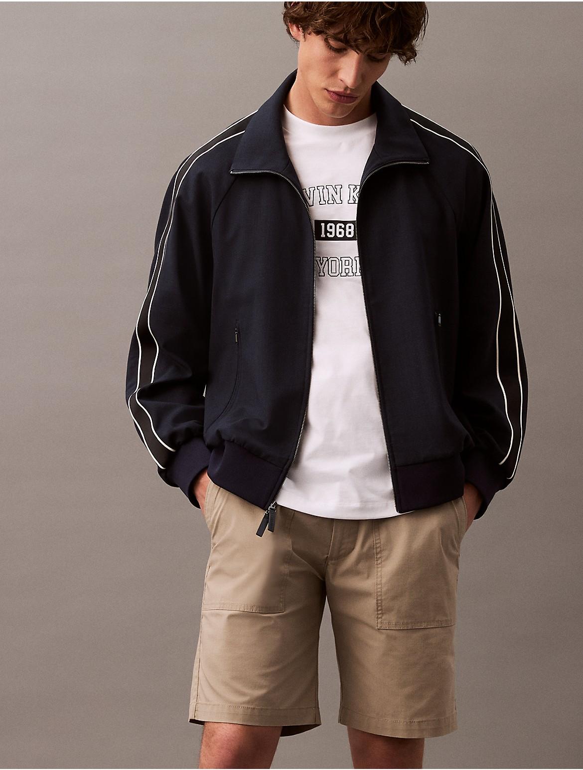 Calvin Klein Mens Ripstop Utility Shorts - Blue Product Image