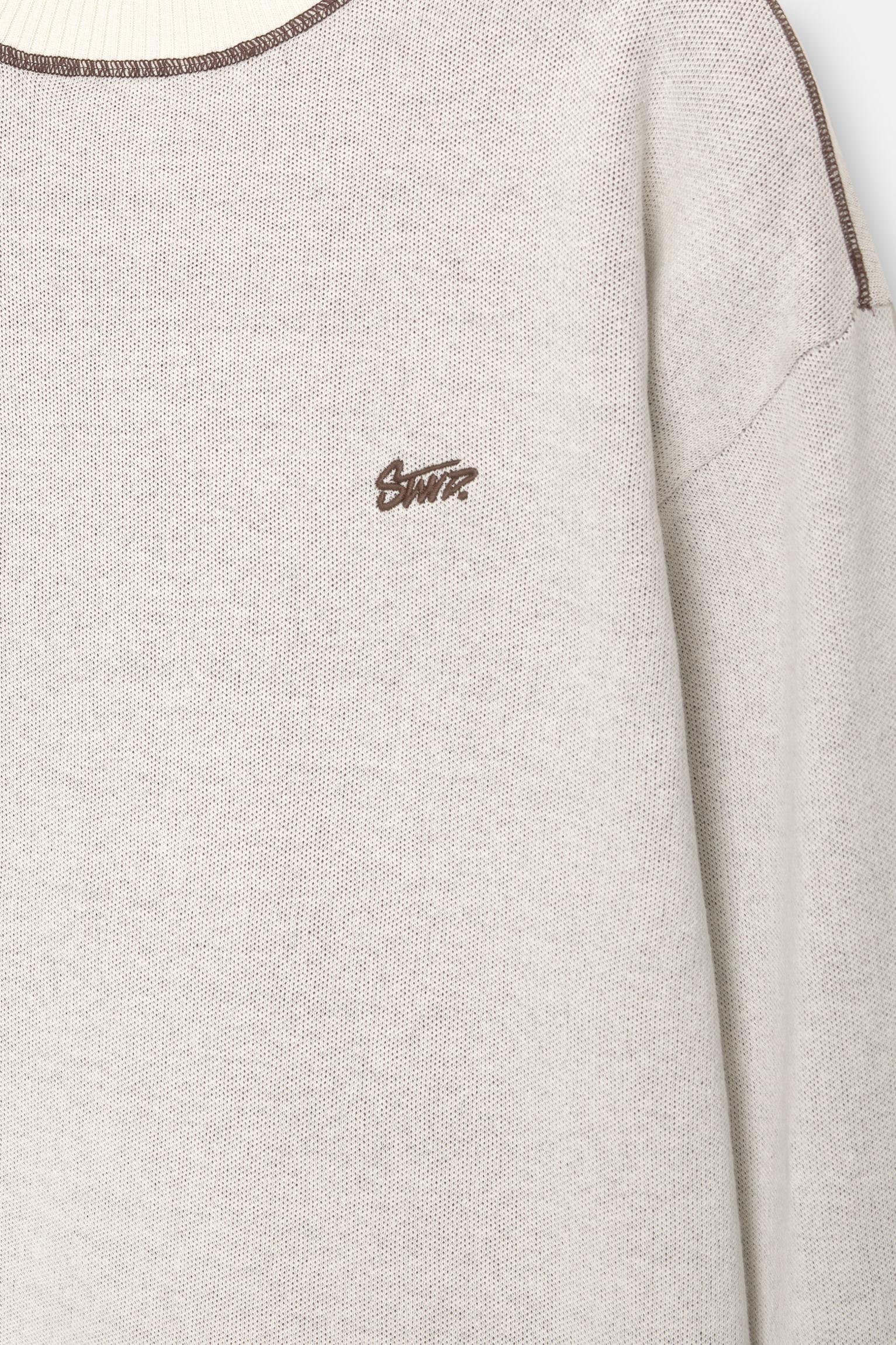 STWD sweater with seam details Product Image