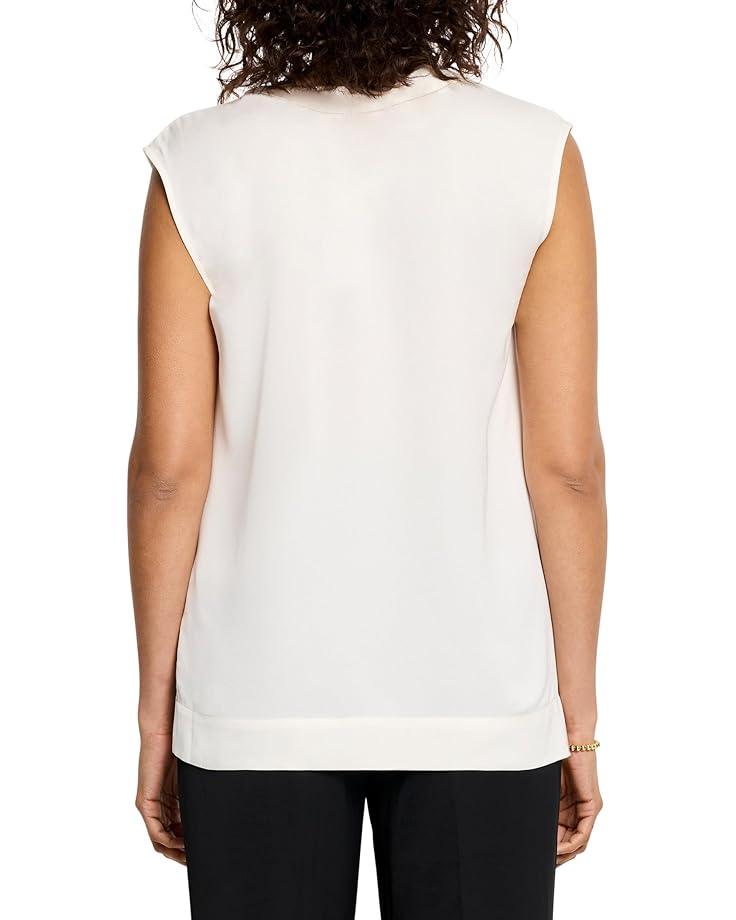 Crewneck With Pleated Ruffles Product Image