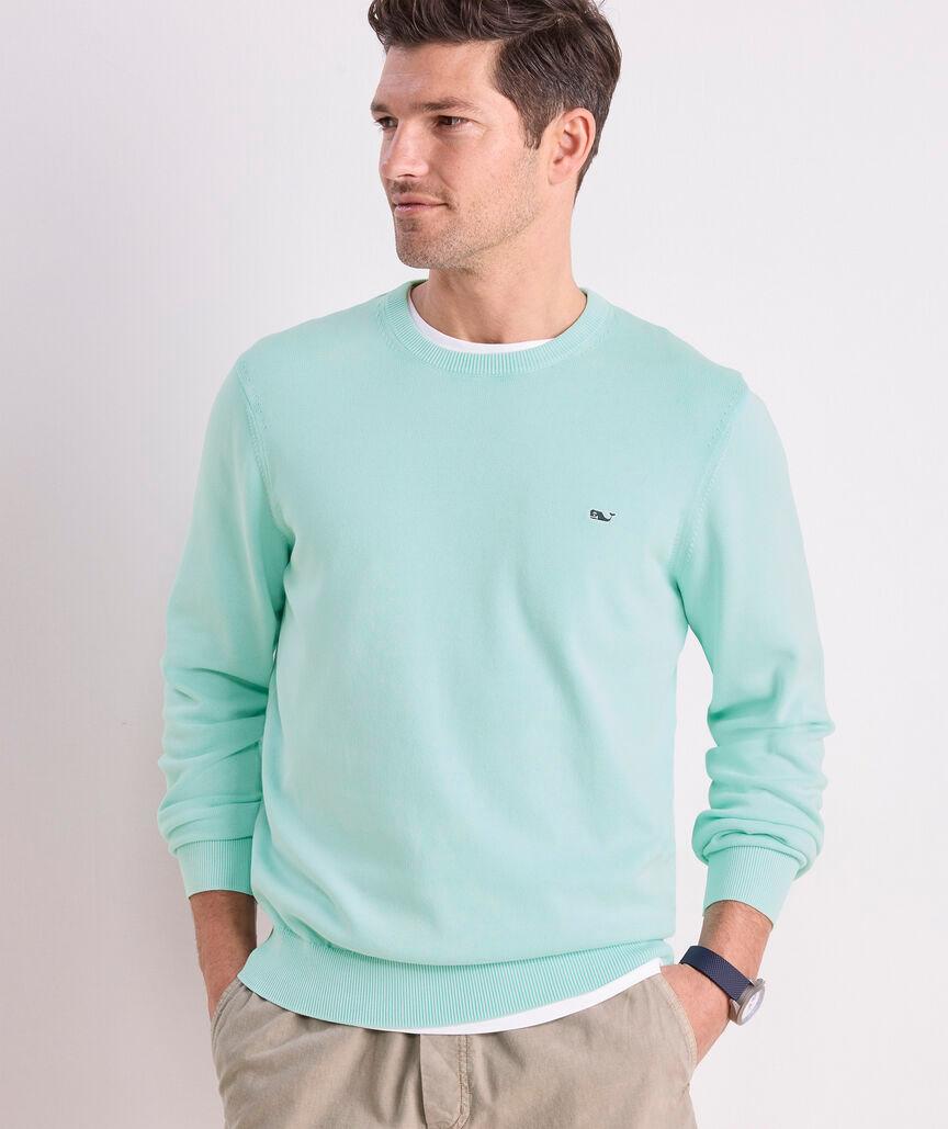 Garment-Dyed Cotton Crewneck Product Image