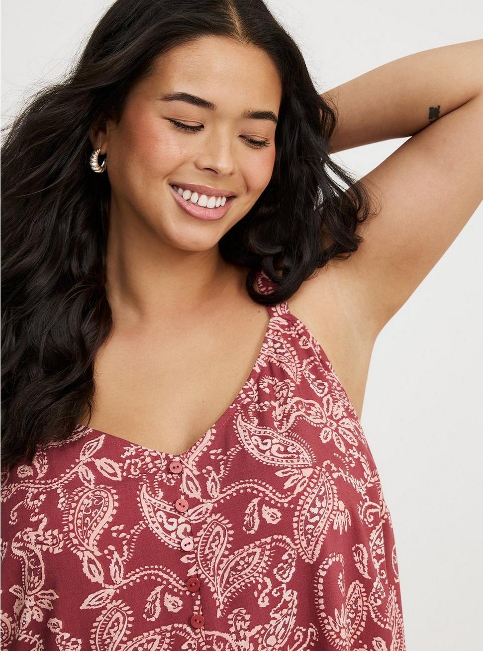 Mini V-Neck Button-Up Dress Product Image