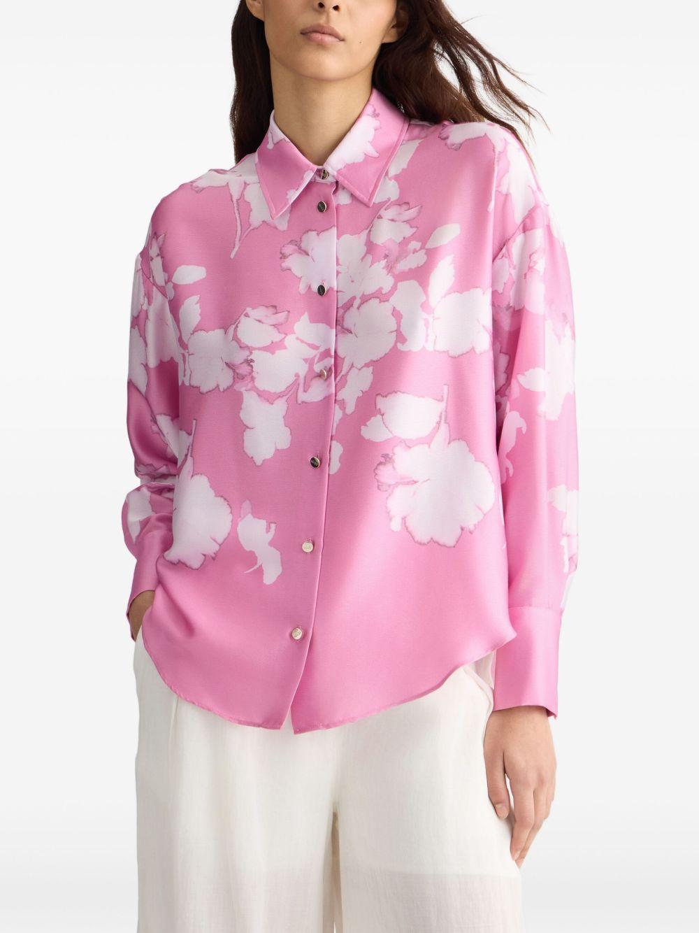 satin shirt Product Image