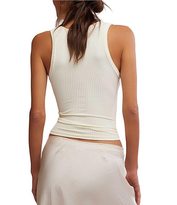 Free People Clean Slate Scoop Neck Sleeveless Tank Product Image