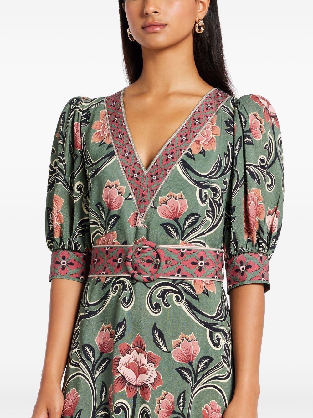 floral-print maxi dress Product Image