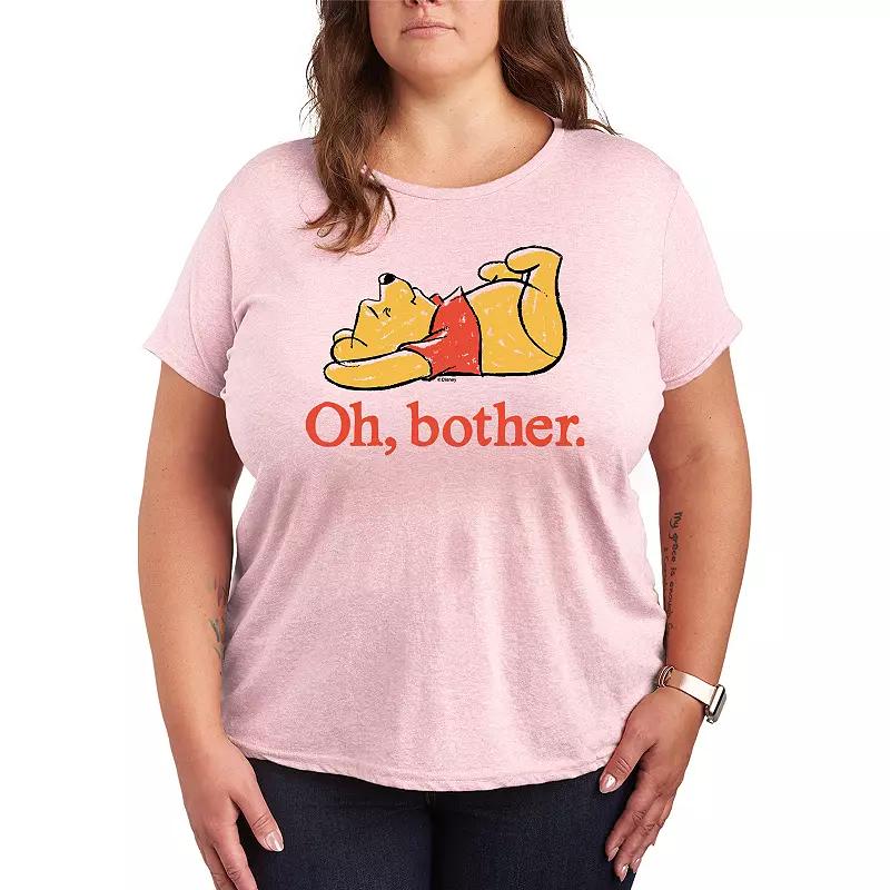 Disney's Winnie The Pooh Plus Oh Bother Graphic Tee, Women's,  Product Image