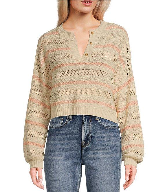 Billabong Mia Striped Sweater Product Image