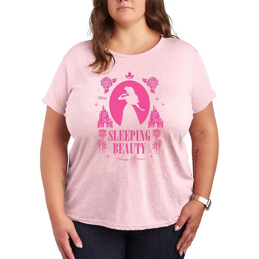 Disney's Sleeping Beauty Plus Graphic Tee, Women's,  Product Image