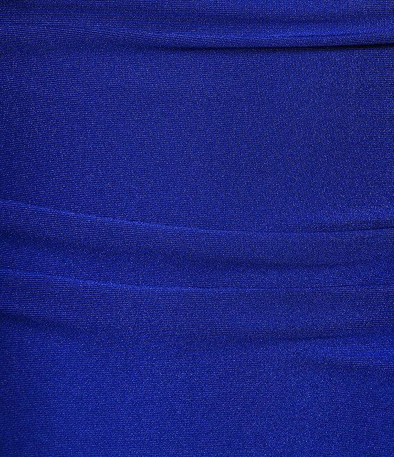 B. Darlin Strapless Off The Shoulder Ruffle Trim Detail Bodycon Dress Product Image