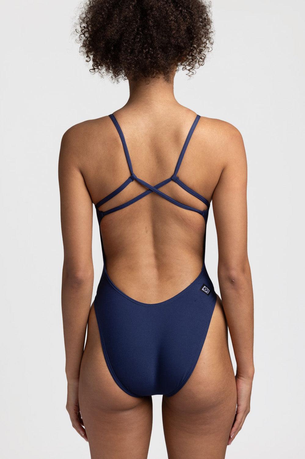 Michele One Piece Swimsuit - Navy Female Product Image