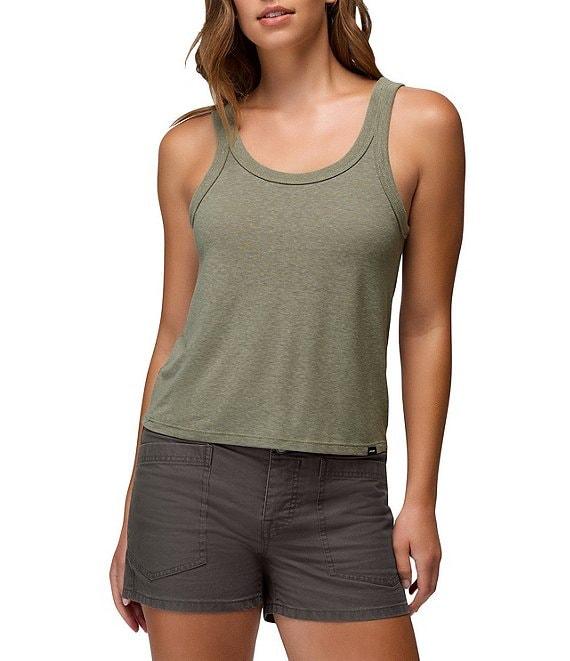 prAna Cozy Up Jersey Knit Scoop Neck Sleeveless Tank Product Image