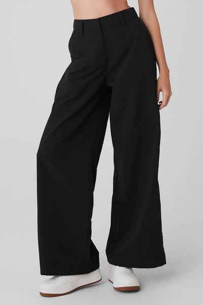 High-Waist Street Smart Trouser - Black Product Image