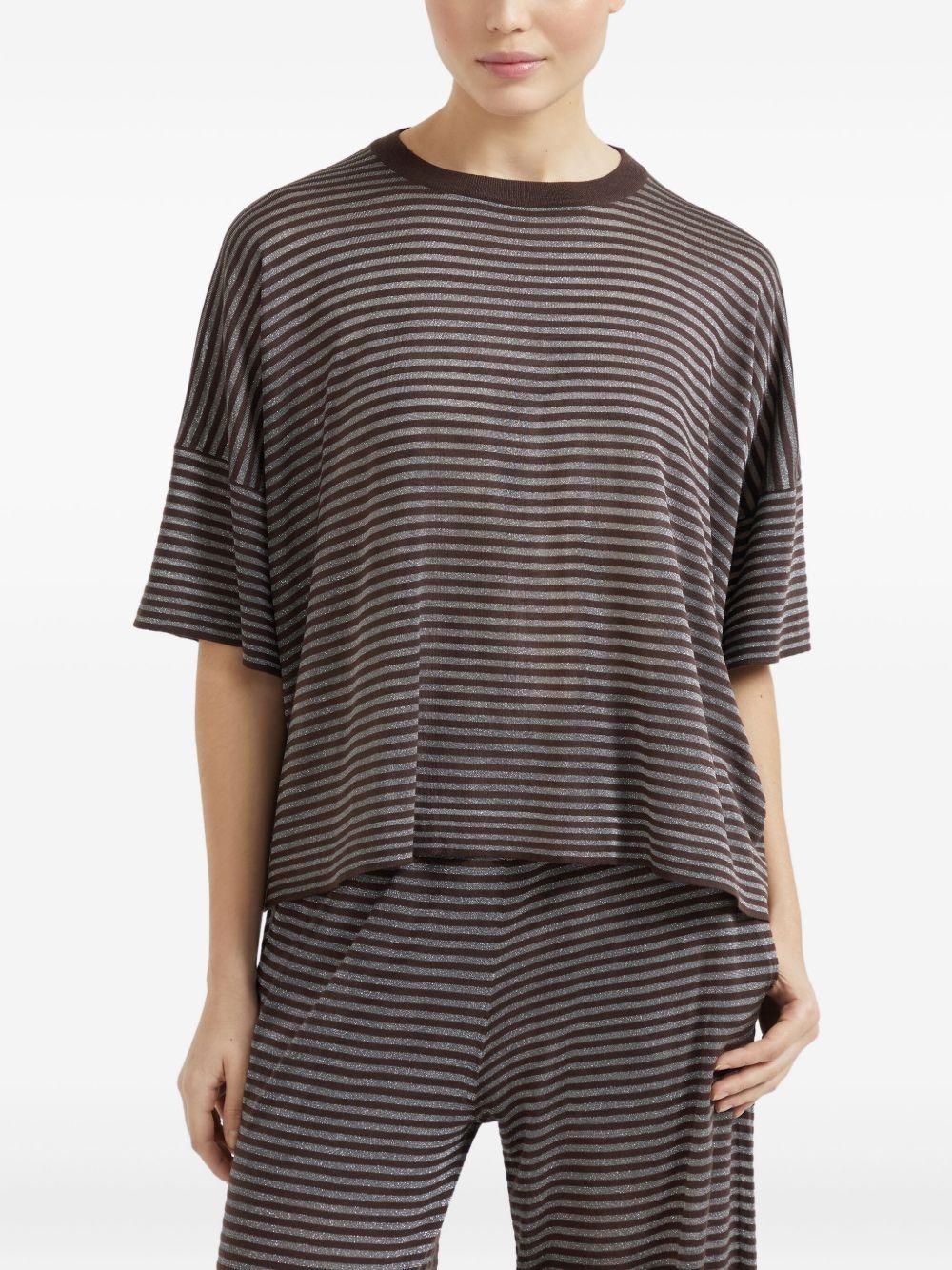 striped T-shirt Product Image