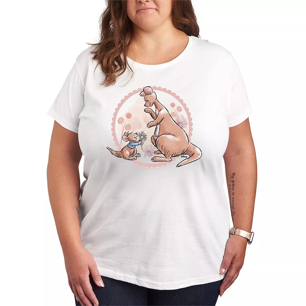 Disney's Winnie The Pooh Kanga and Roo Graphic Tee, Women's,  Product Image