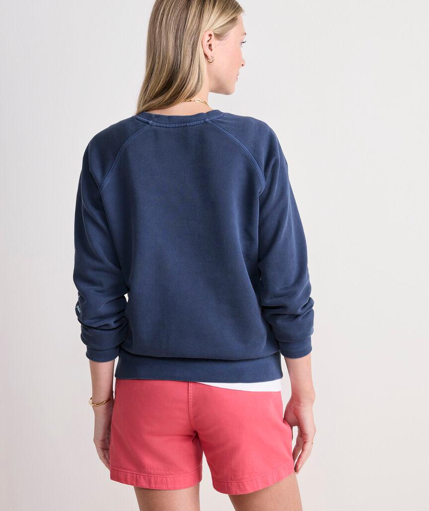 Americana Whale Surf Terry Sweatshirt Product Image