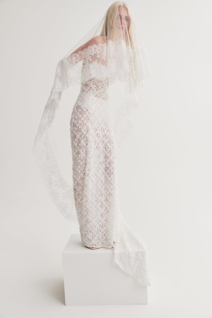 Arabella Bridal Gown — White Product Image