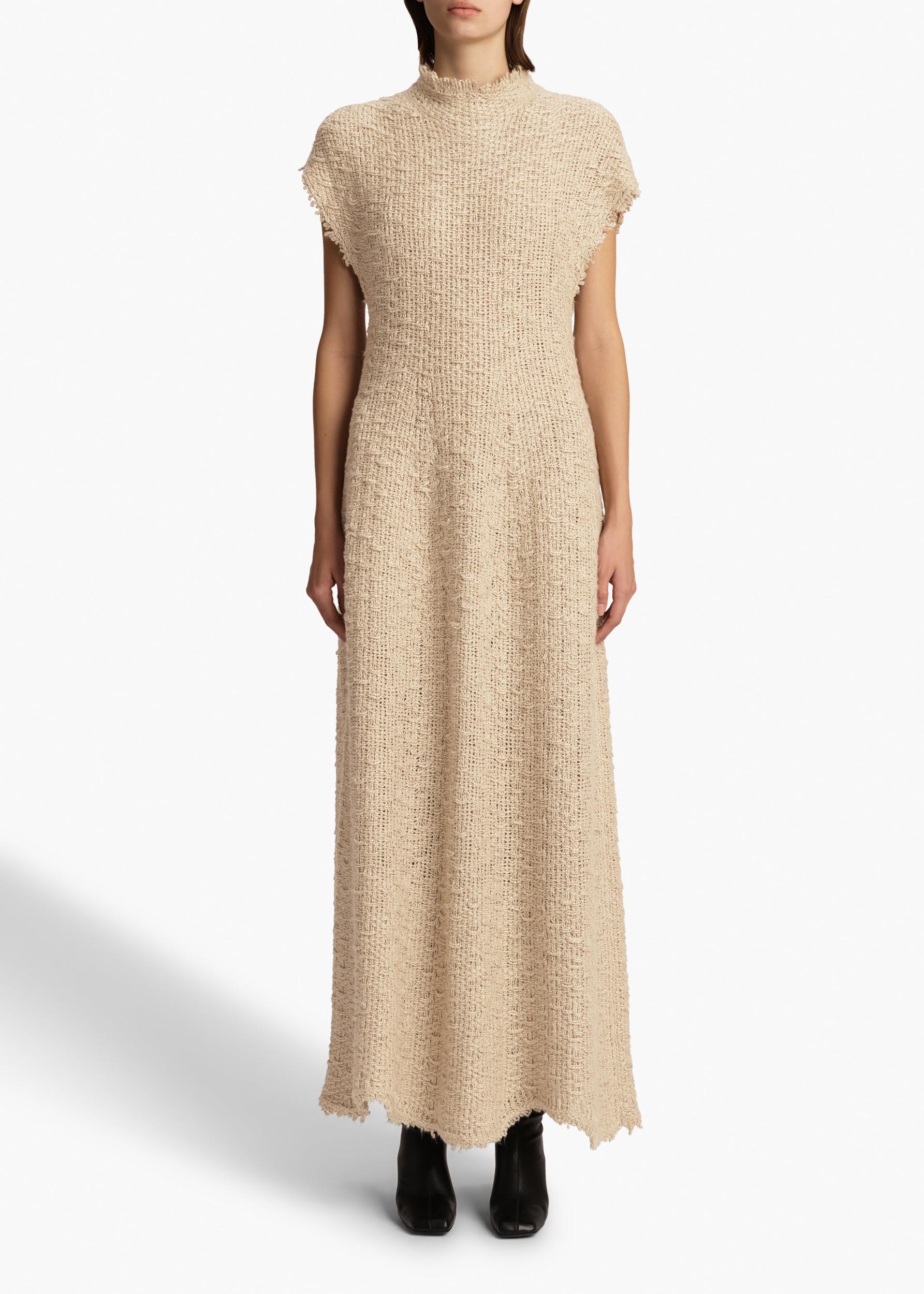 Ema Dress in Flax Product Image