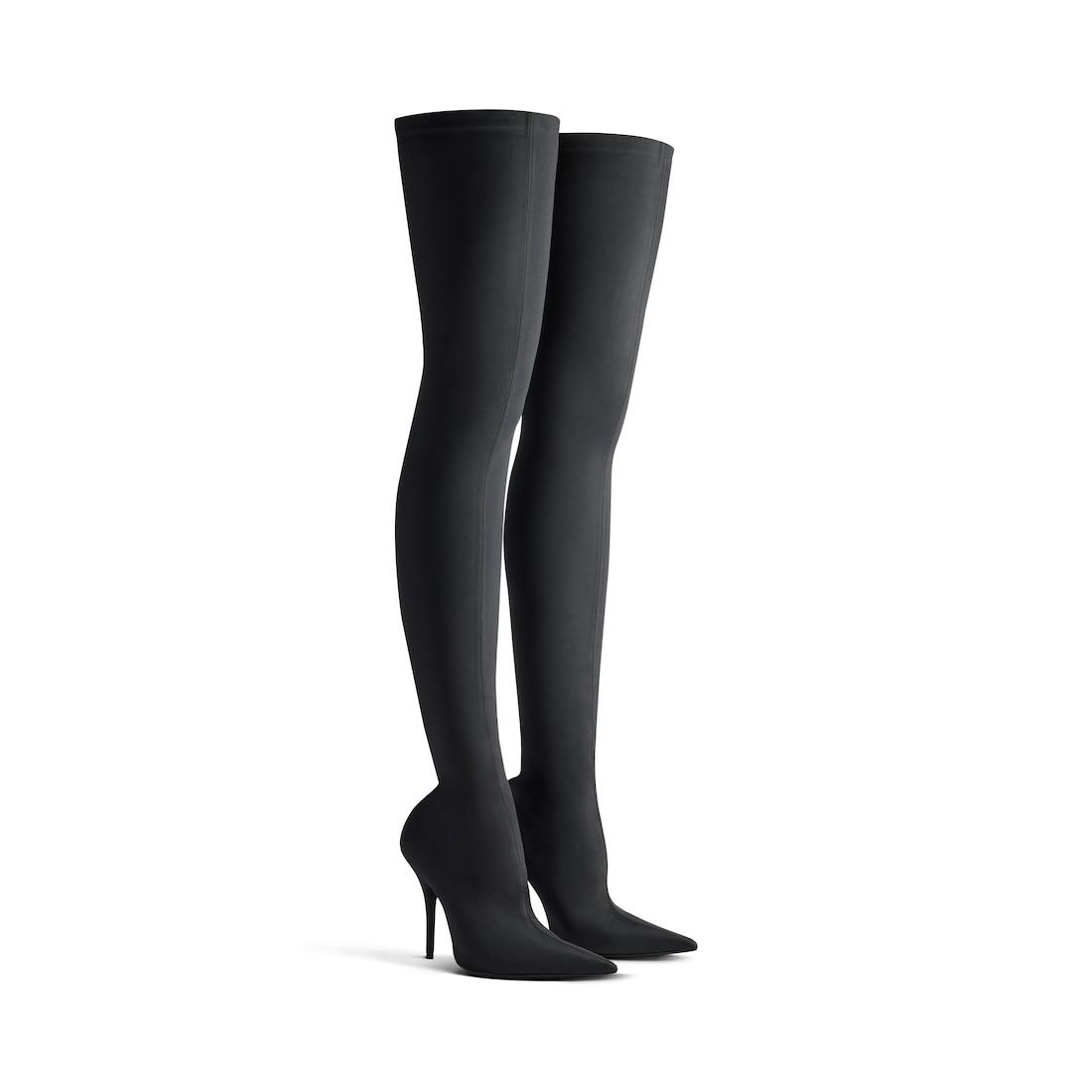 Women's Knife Over-the-knee Boot in Black Product Image