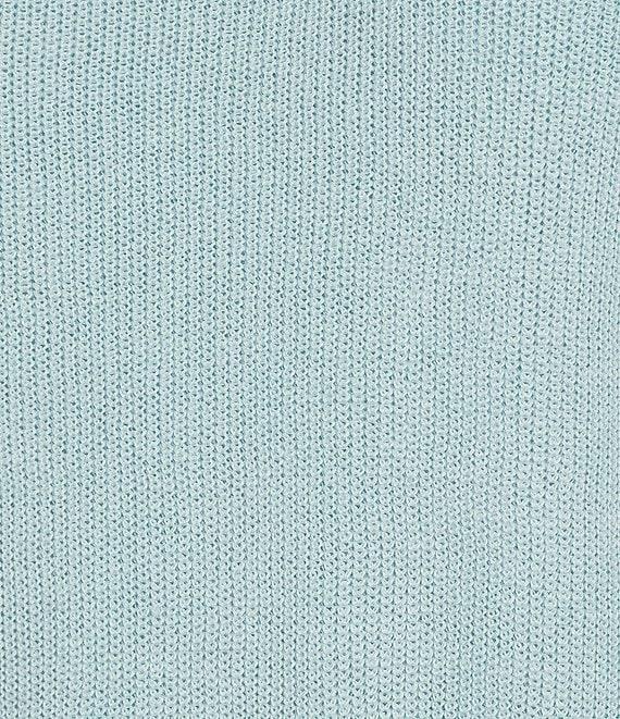 Eileen Fisher Organic Linen Knit Crew Neck Long Sleeve Sweater Product Image