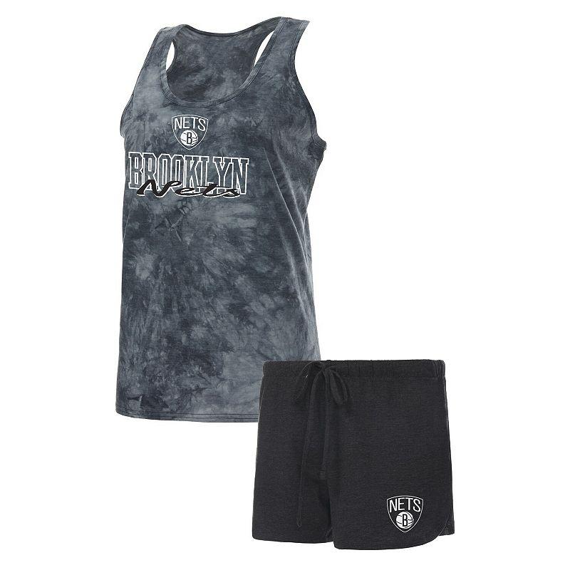 Women's Concepts Sport Charcoal Los Angeles Lakers Billboard Tank Top & Shorts Sleep Set,  Product Image