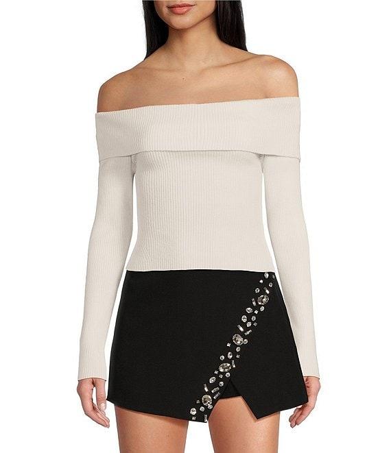 GB Off-The-Shoulder Sweater Product Image